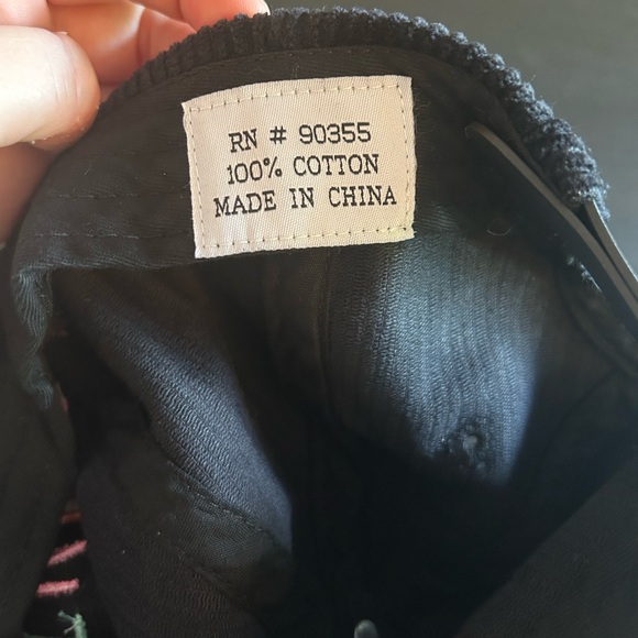 Odd Future Black Corduroy Cap - Picture 8 of 8